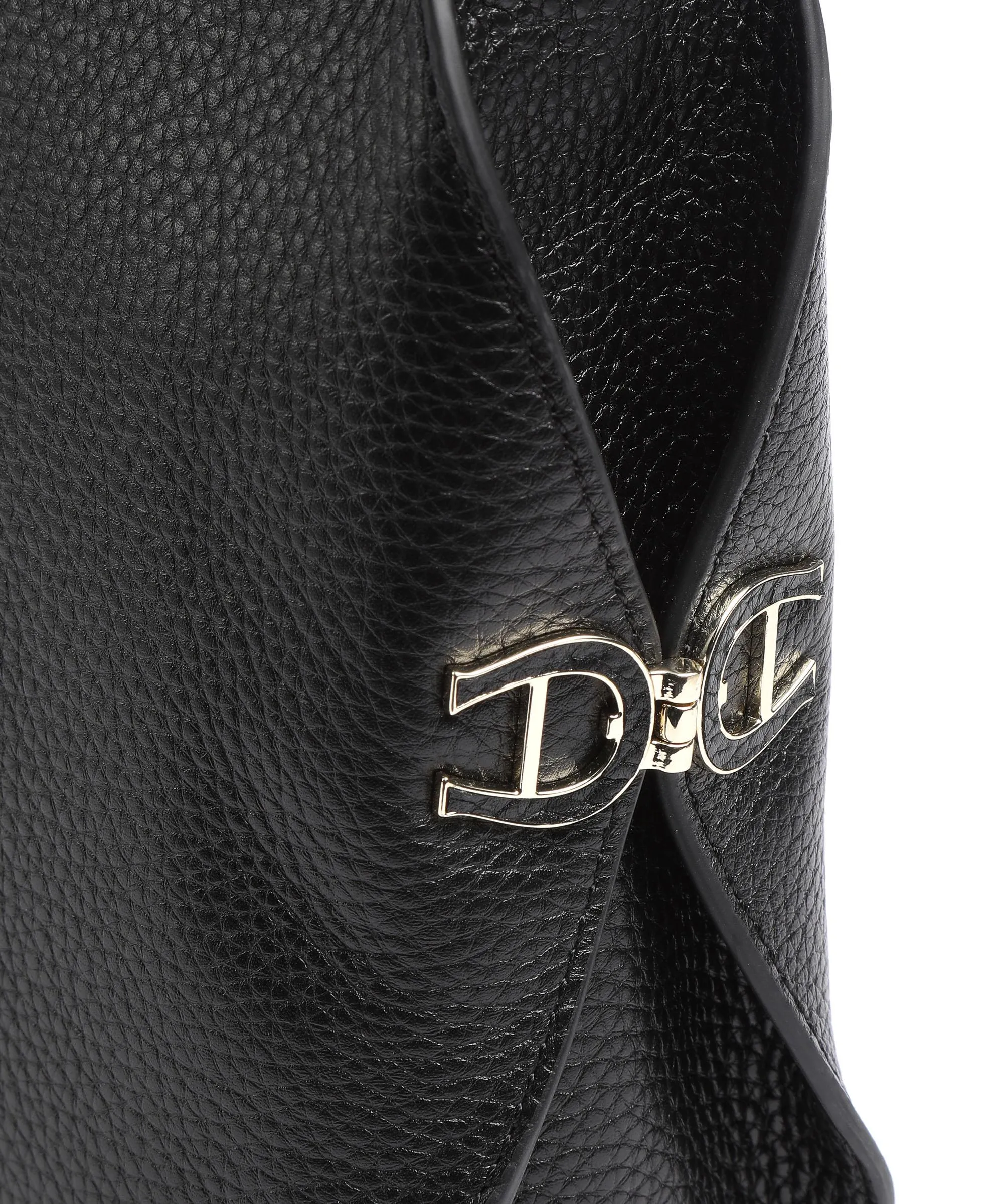  Aigner Milano M Borsa a tracolla pelle di vacchetta grana nero  