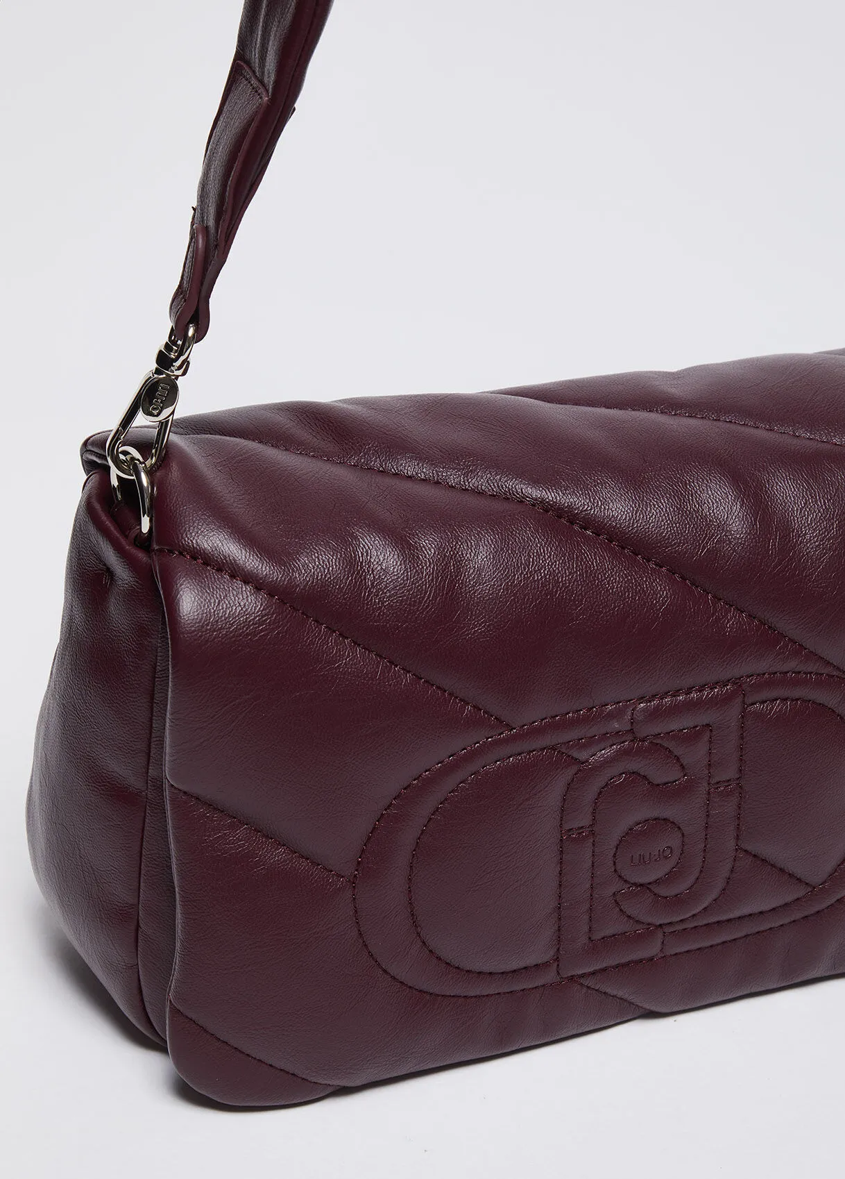 Borsa a tracolla glossy matelassé
