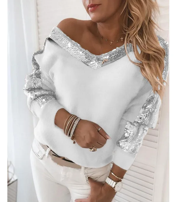 Cardigan sequin profyle