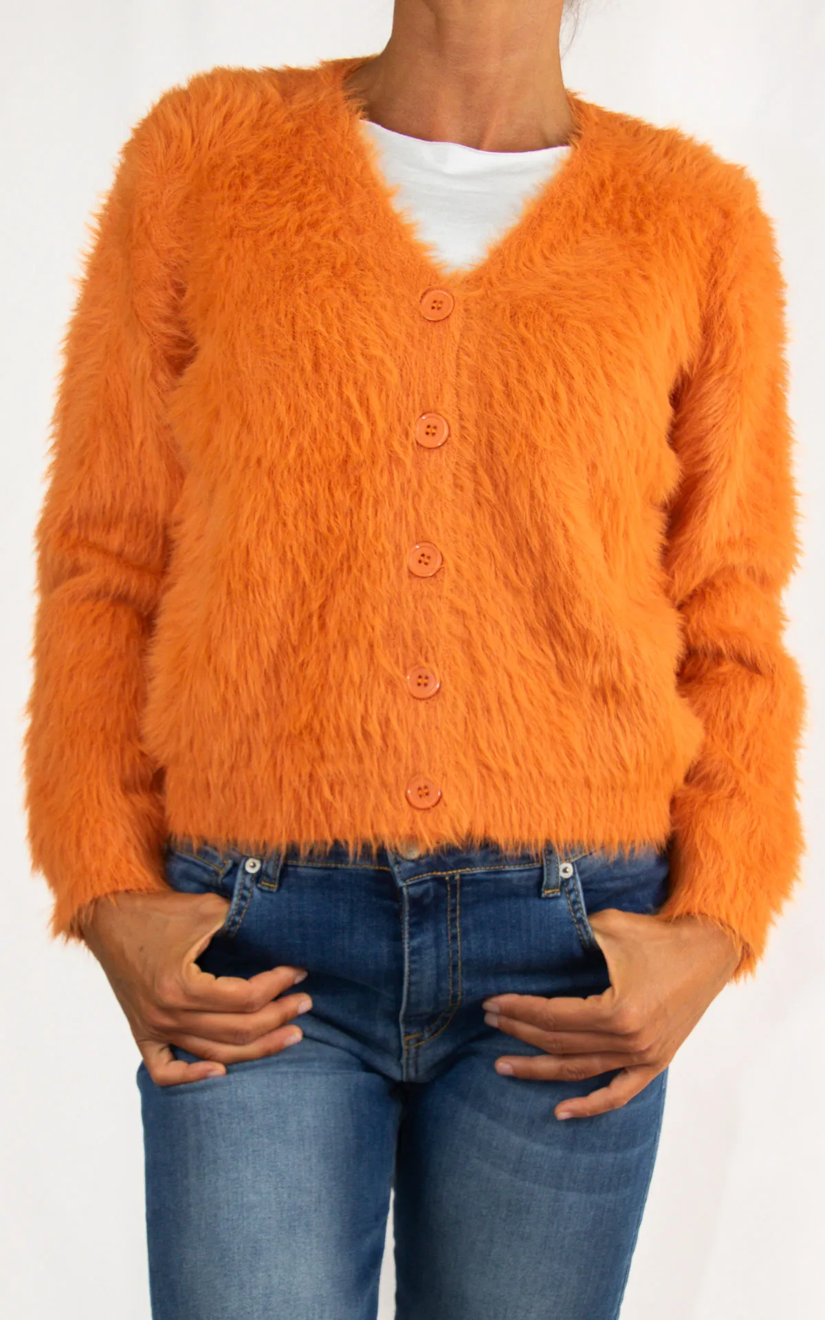 Compania Fantastica – cardigan – arancione