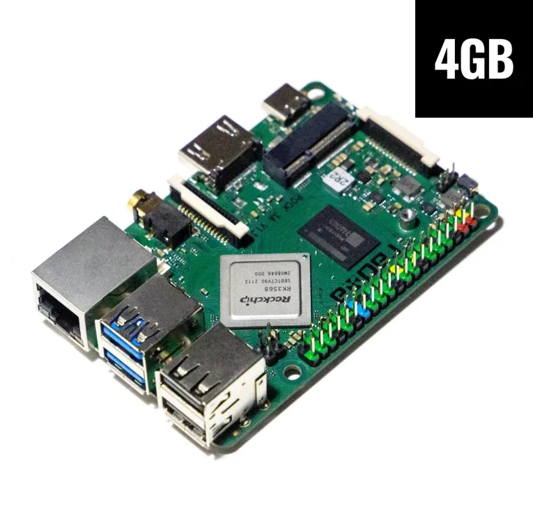 Computer a scheda singola da 4 GB Bulk ROCK 3 modello A - Confezione da 100 Okdo