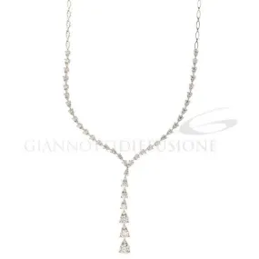 Girocollo Oro Bianco