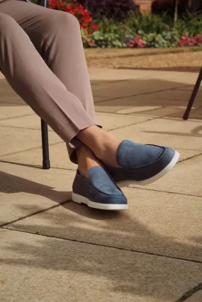 Loake Blu - Tuscany - Mocassini scamosciati