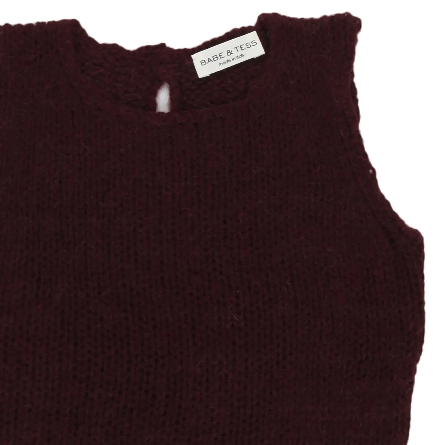Maglioncino Smanicato Bimba