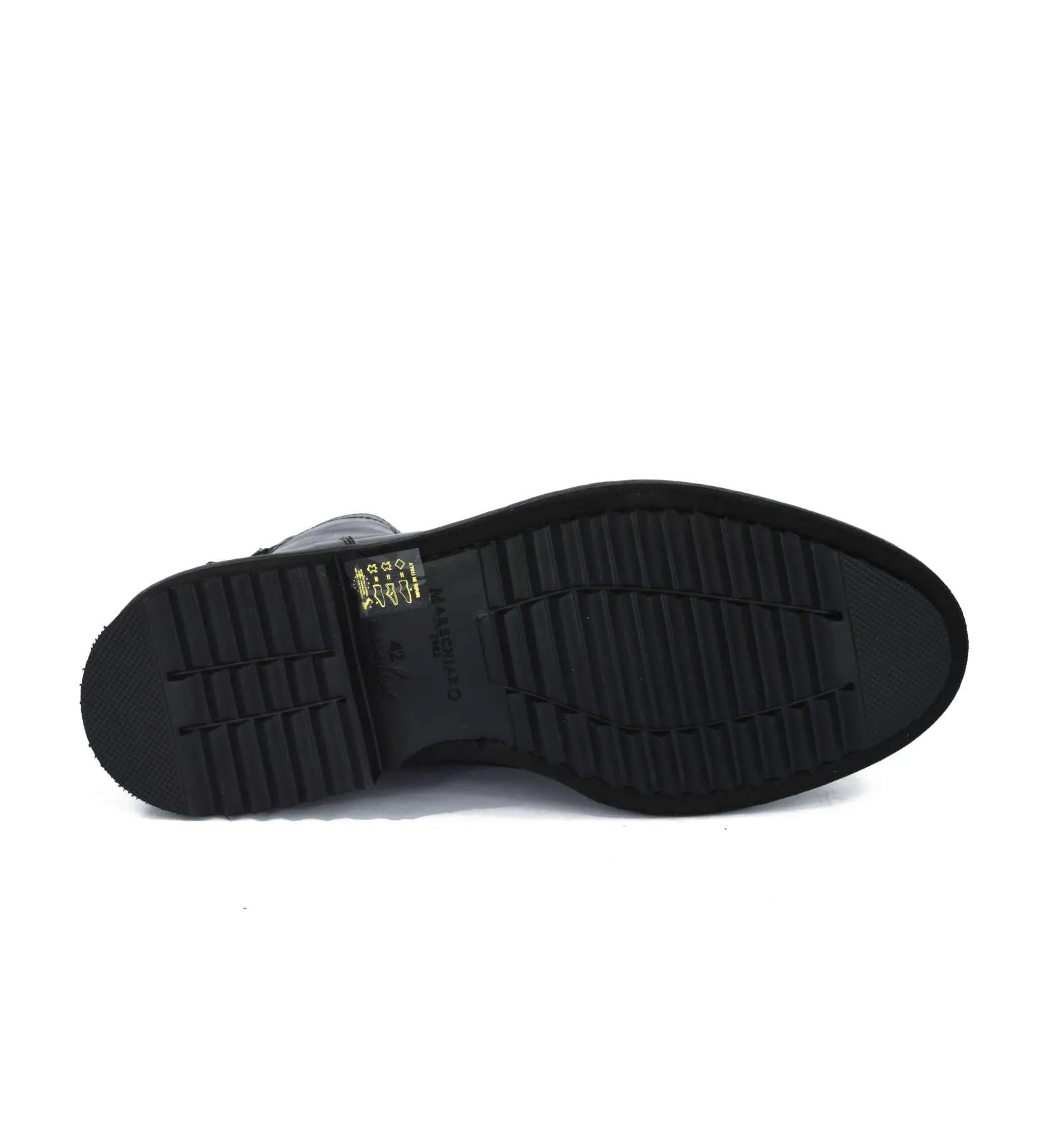 MARECHIARO 1962 uomo scarpa stivaletto in pelle nero 5933 ATENE NERO