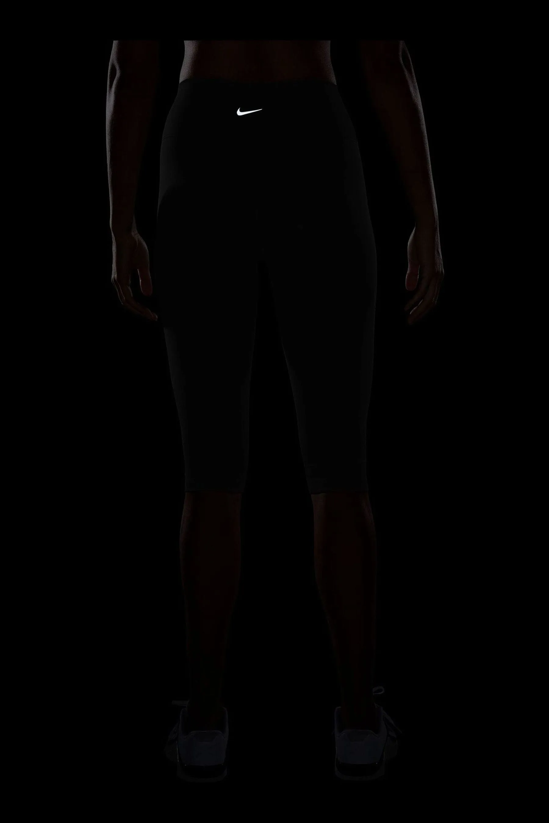 Nike - One - Leggings capri a vita alta