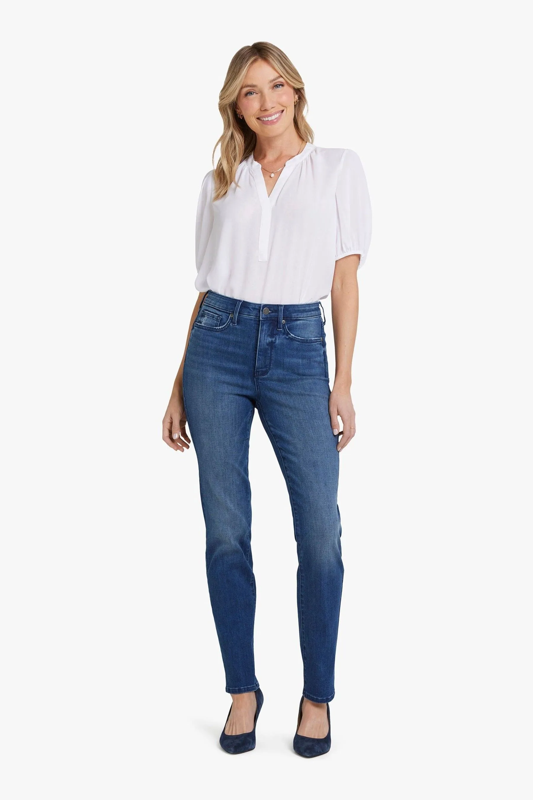 NYDJ Slim Leg High Rise Sheri Jeans    