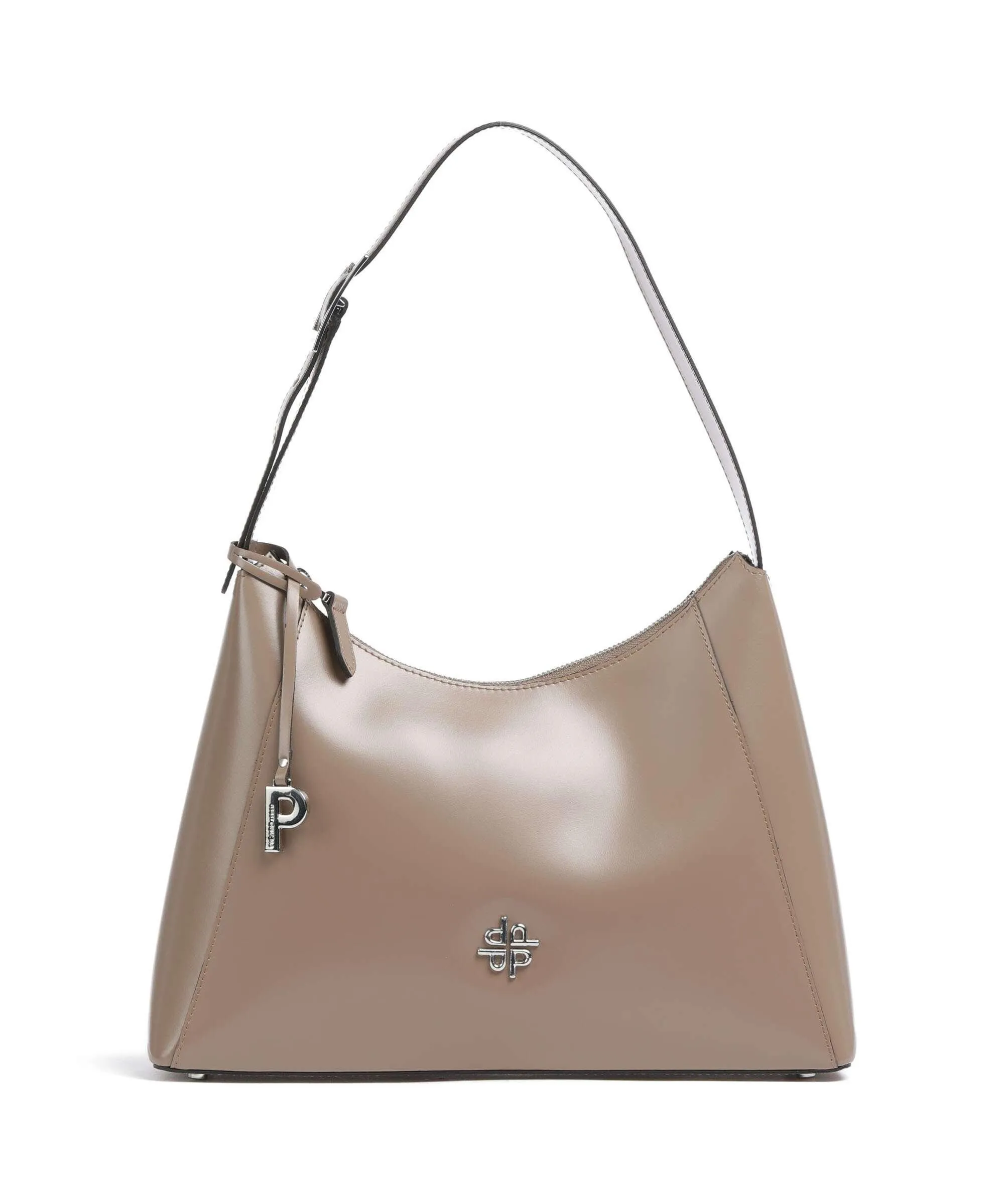  Picard Black Tie Borsa hobo pelle di vacchetta liscia marrone chiaro  