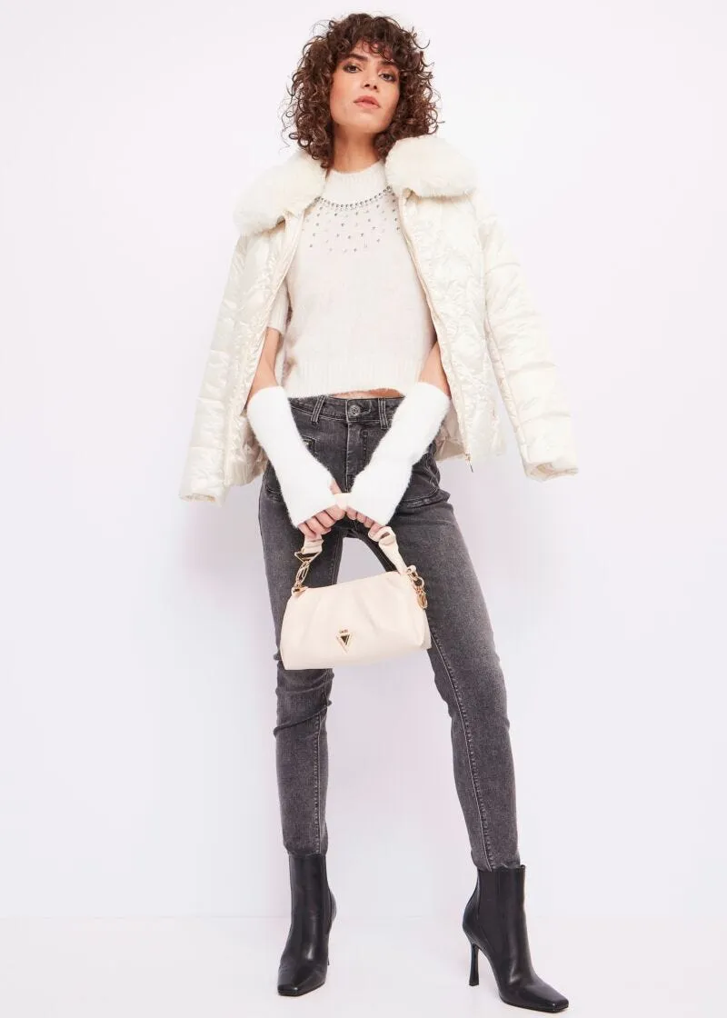 Piumino donna in nylon
