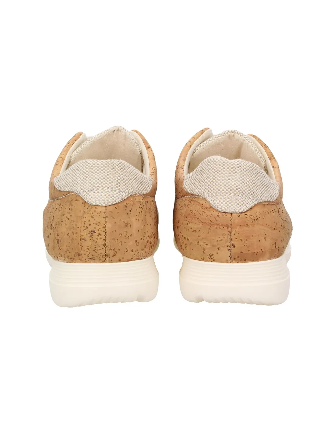 SNEAKERS IN SUGHERO E COTONE BIOLOGICO