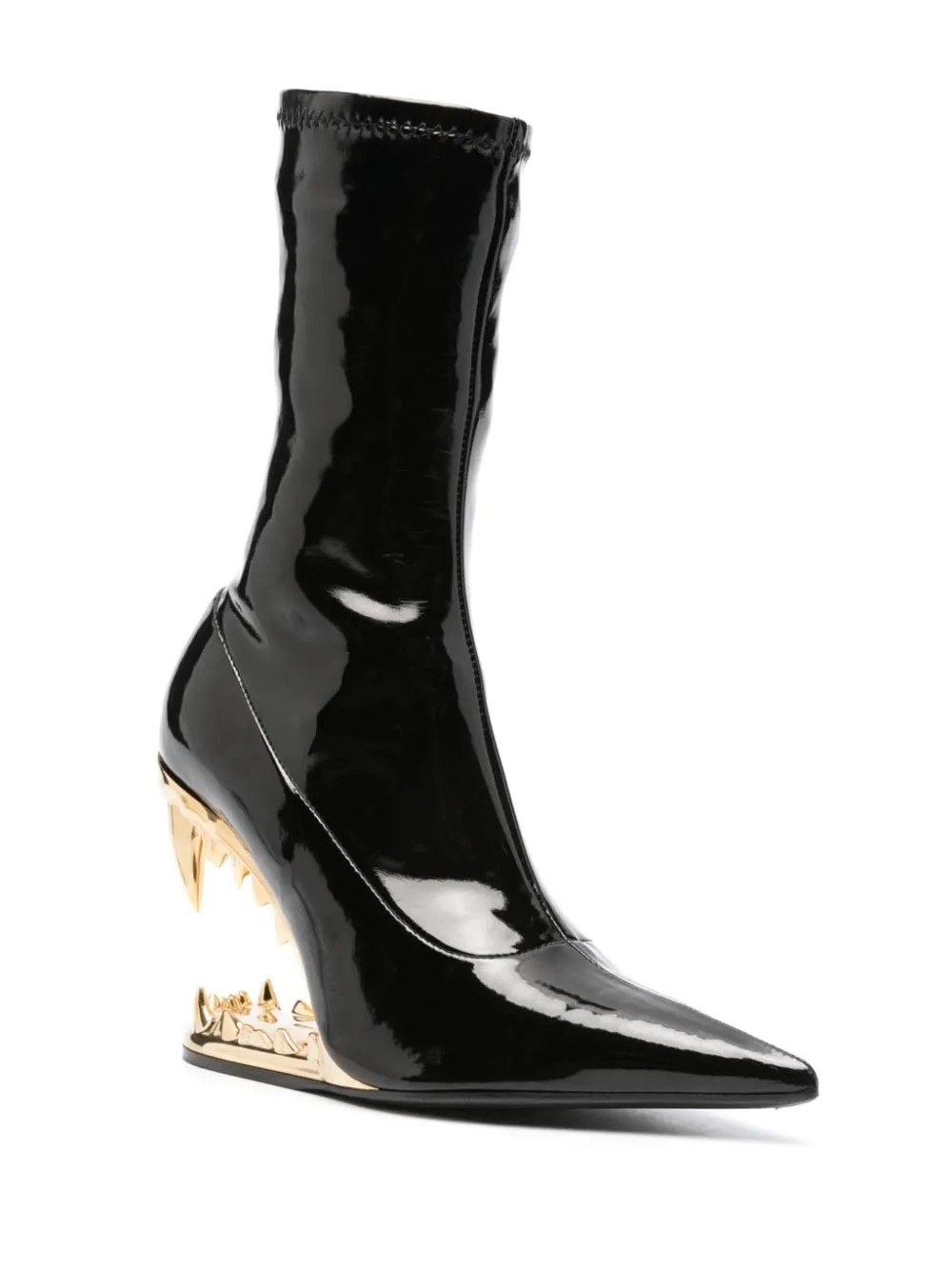 Stivaletti morso in nero - donna