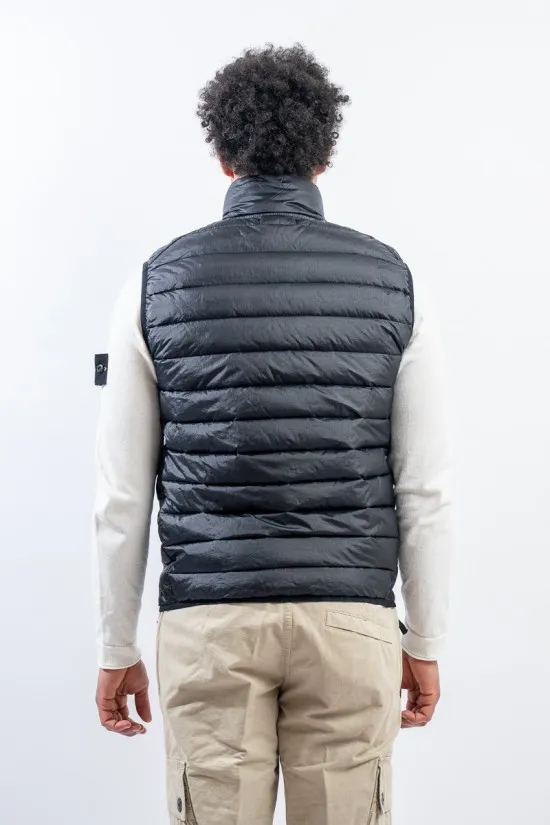 STONE ISLAND GIUBBOTTO SENZA MANICHE VERA PIUMA G0524