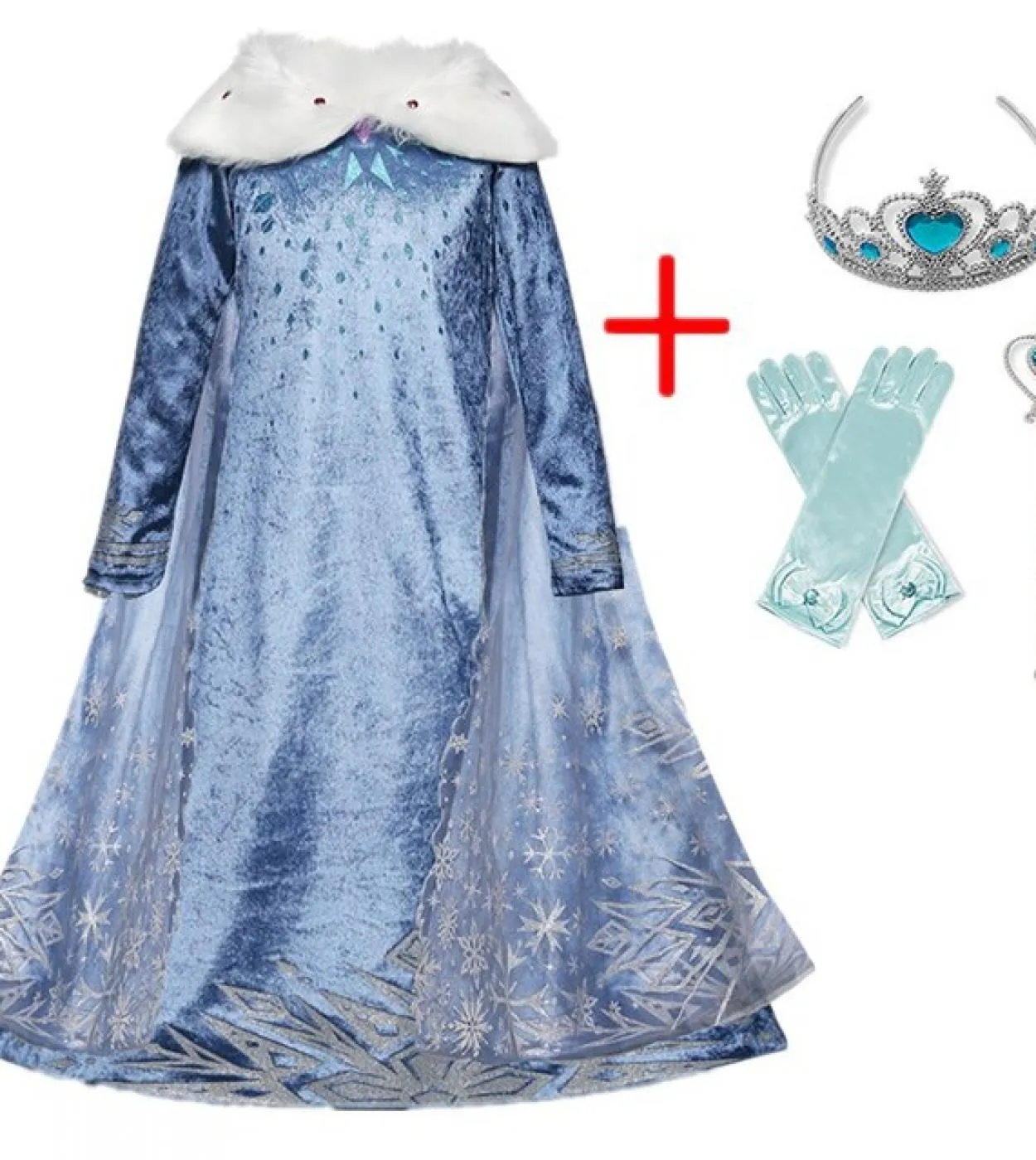 Vestito da principessa per ragazza per bambini Costume cosplay per bambini Compleanno per bambini Festa di Halloween Abiti fanta
